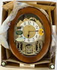 SMALL WORLD RHYTHM TIMECRACKER CLOCK SWAROVSKI CRYSTAL MUSIC MOTION 4MH780-R
