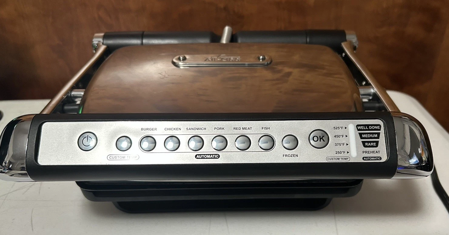 All Clad MetalCrafters 8358s1 Stainless Steel Meat Grill - 1800W