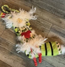 Brewster Dept. 56 Feathered Lady Holding A Heart XMAS Stocking Krinkles NWT