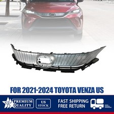 New Front Upper Grille Fits 2021-2024 Toyota Venza 104-11925