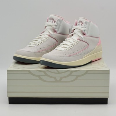 FB2372-100 Nike Air Jordan 2 Retro Soft Pink (Women's) | eBay