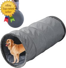 Extra Large Dog Tunnel for Large Dogs, Cats  Adults, Jumbo 22X22X51 Inches, Col