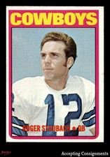 1972 Topps #200 Roger Staubach RC ROOKIE VG/EX - EX HOF COWBOYS