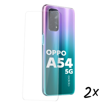 2x Oppo A54 5G Panzerfolie Schutzglas Verbundglas Displayschutz Echt Hart 9H