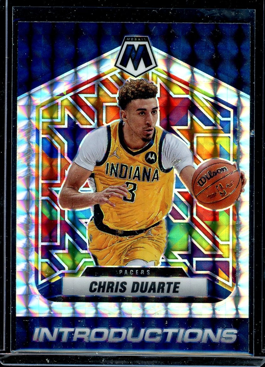 2021-22 Panini Mosaic #10 Chris Duarte Introductions Mosaic