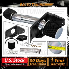 Cold Air Intake Kit + BLACK Filter For 05-09 Ford Mustang GT 4.6L V8