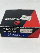 T mount to Nikon Metal Adapter Ring made in Japan