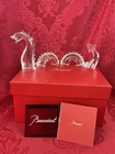 NIB FLAWLESS Glass BACCARAT France Crystal SEA SERPENT DRAGON LOCH NESS MONSTER