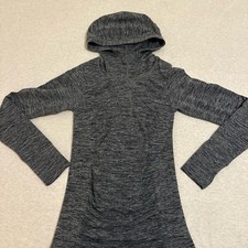 Athleta Charcoal Heather Hoodie