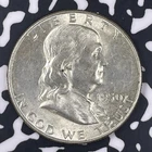 1950 U.S. 50 Cents Franklin Half Dollar Lot#HZ152 Silver!