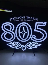 🌟NIB 805 Firestone Walker LED w/ Dimmer Craft Beer Bar Sign Light