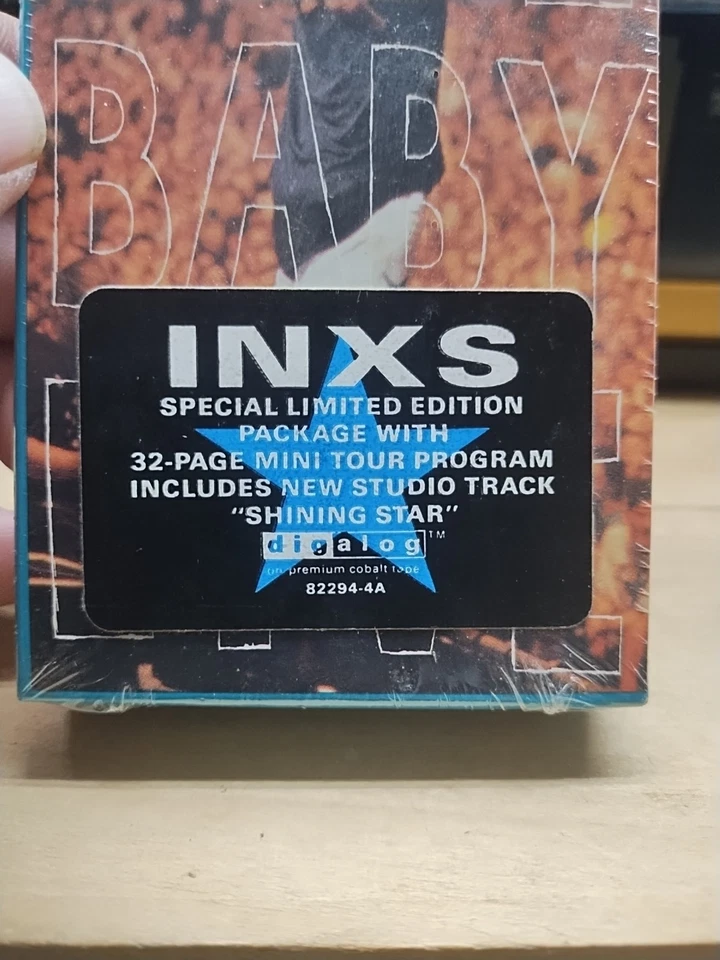 New Sealed INXS Live Baby Live Promo Box Cassette Tape With Photo Booklet  1991 - Image 3 of 4