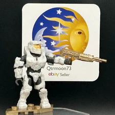 HALO Mega Construx SPARTAN Mark IV (white) FIGURE 2019 10th Anniversary Series