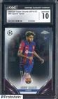 2023-24 Topps Chrome UCC Soccer #64 Lamine Yamal RC Rookie CGC 10 GEM MINT