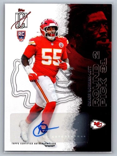 2025 Topps Signature Omarr Norman-Lott Rookie Class Autographs (RAW)