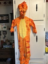 Spooktacular Creations Orange T-Rex Halloween Costume Little Kids Unisex 3T