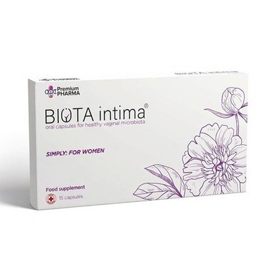 Biota Intima Kapseln - 15 Stück Frauen Probiotikum