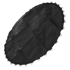 Round Trampoline Mat Replacement 1.4 m High Elastic Jumping Pad With 36 V Hooks