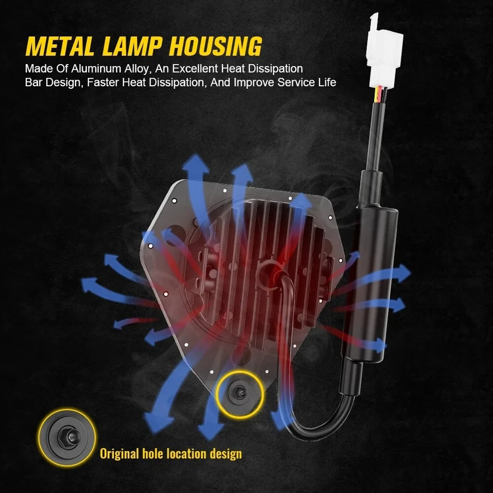 Faro LED para Sherco 2013-2023 SM-R SEF-R Enduro 50 125 250 300 450 500 Foto 4 de 4