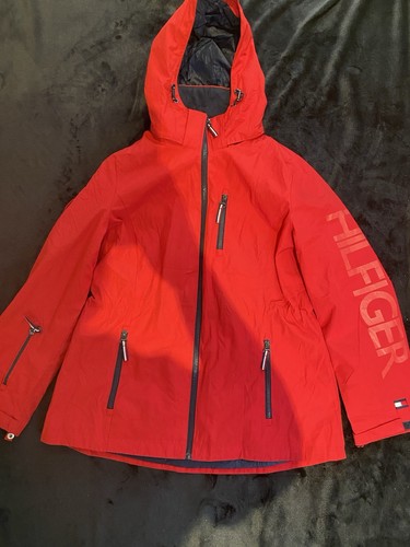 Damenjacke Tommy Hilfiger Rot Allwetter System