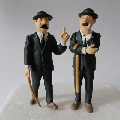 Petites Figurines Tintin - Plastoy paramount 2011 - Dupont et Dupond - Photo 1/2
