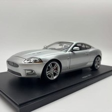 Autoart 1/18 Scale Jaguar XKR Silver Coupe GT Openable Alloy Model Car Rare