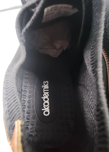 Akademiks Herren Olney Strick Schnürschuhe Freizeit/Mode Turnschuhe Schuhe Größe 12 Neu mit Etikett - Bild 10 von 14