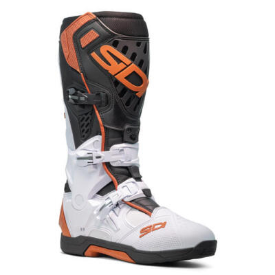 Sidi Crossair Boot Lightest Premium Level MX Boot White/Black/Bronze