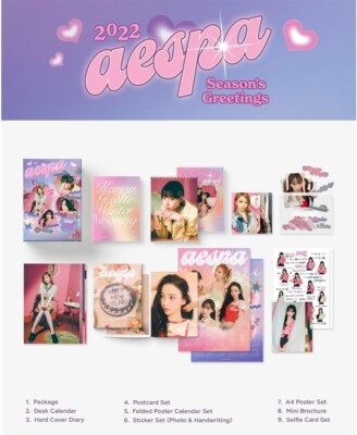 K-POP・アジア aespa 2022 Season's Greetings AESPA 2022 Season's Greetings | eBay