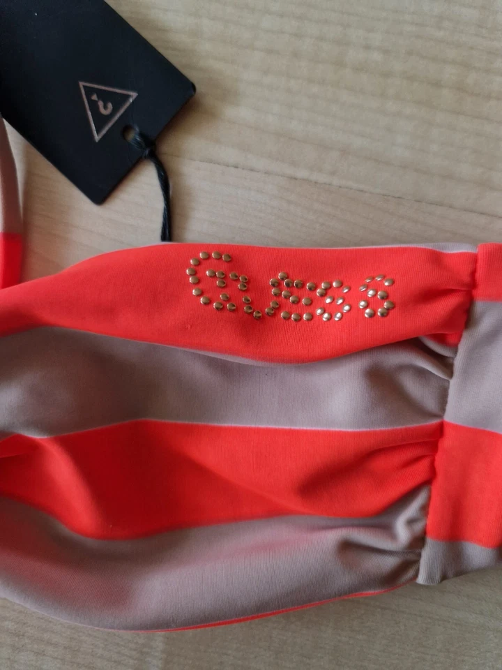 Guess Mujer Ropa de Playa Bikini Top F09D93 EE. UU. Talla S Foto 4 de 4