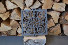 Warmluftgitter Lüftungsgitter für Kachelofen Luftabzug Warmluft Kamin Guß CA025