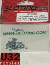 Slotting Plus SP159912 Special Screw Body M2.1 X 7.5 Mm Torx T6 20 Units