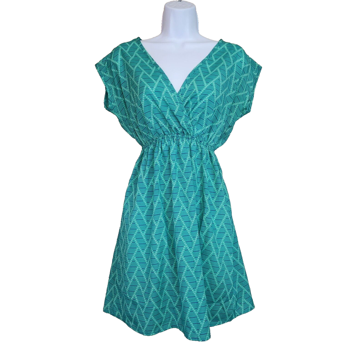 Soprano Womens Mini Dress Size XS Green High Waist Crossover Front Lightweight | eBay Soprano Womens Mini Dress Size XS Green High Waist Crossover Front Lightweight | eBay