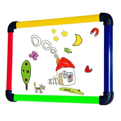 VIZ-PRO Children Board/Writing Whiteboard/Dry Erase Board