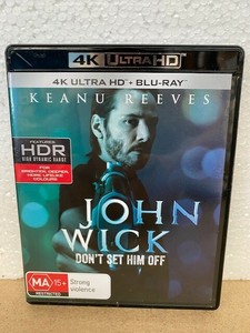 John Wick Don T Set Him Off 4k Ultra Hd Blu Ray Oz Seller Keanu Reeves Ebay