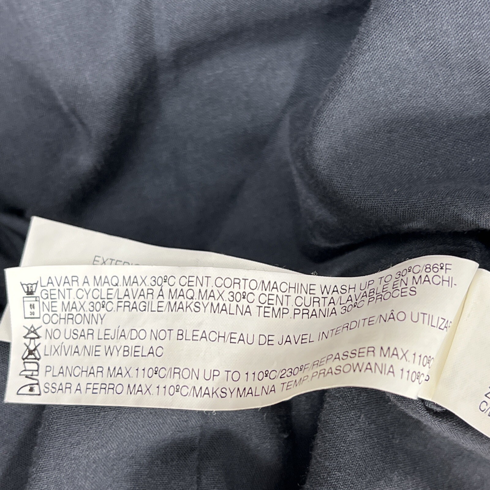 Zara Basic Jacket Women's Medium Button Down Long… - image 11