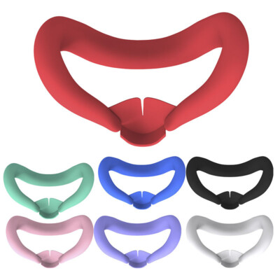Silicone VR Face Cover Sweatproof Face Cushion for Meta Quest 3 VR Headset