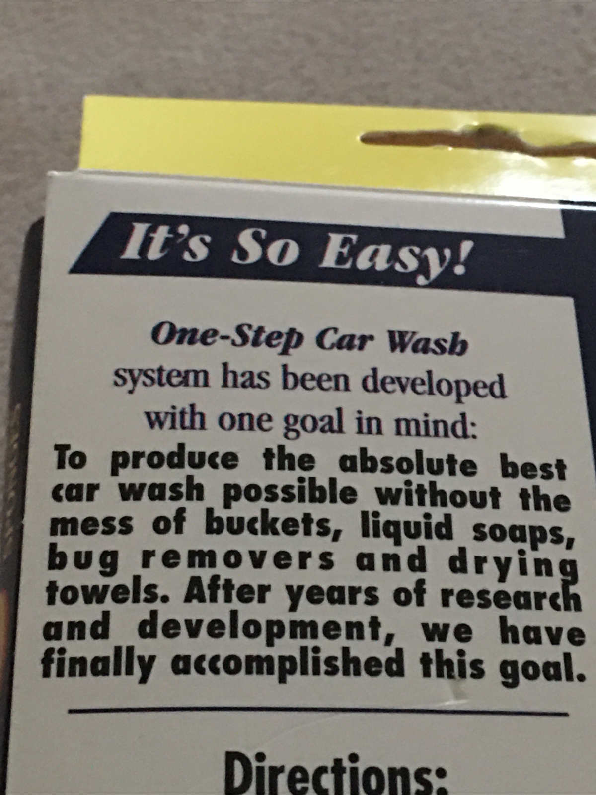 One Step Car Wash PreSoaped Cleaning Pads Bug Removal Mesh Mitt 3pk