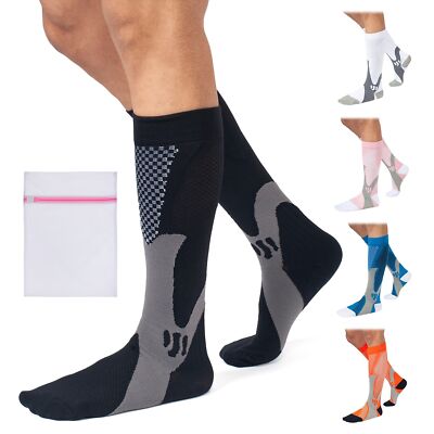 Kupfer Kompressionssocken Unterstützung für Plantarfasziitis Schmerzlinderung, Männer & Frauen