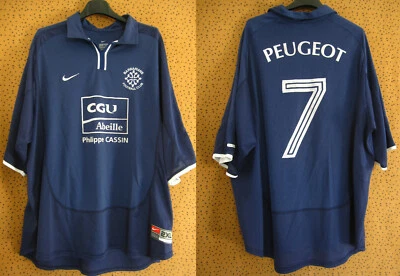 Maillot BARBARIANS Football club Nike Porté #7 Peugeot Philippe Cassin - XXL - Photo 1/4