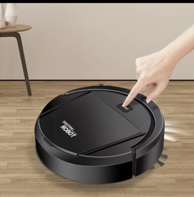 Intelligent Robot Vacuum Mopロボット掃除機 黒色 Automatic Smart Sweeping Robot Vacuum | eBay