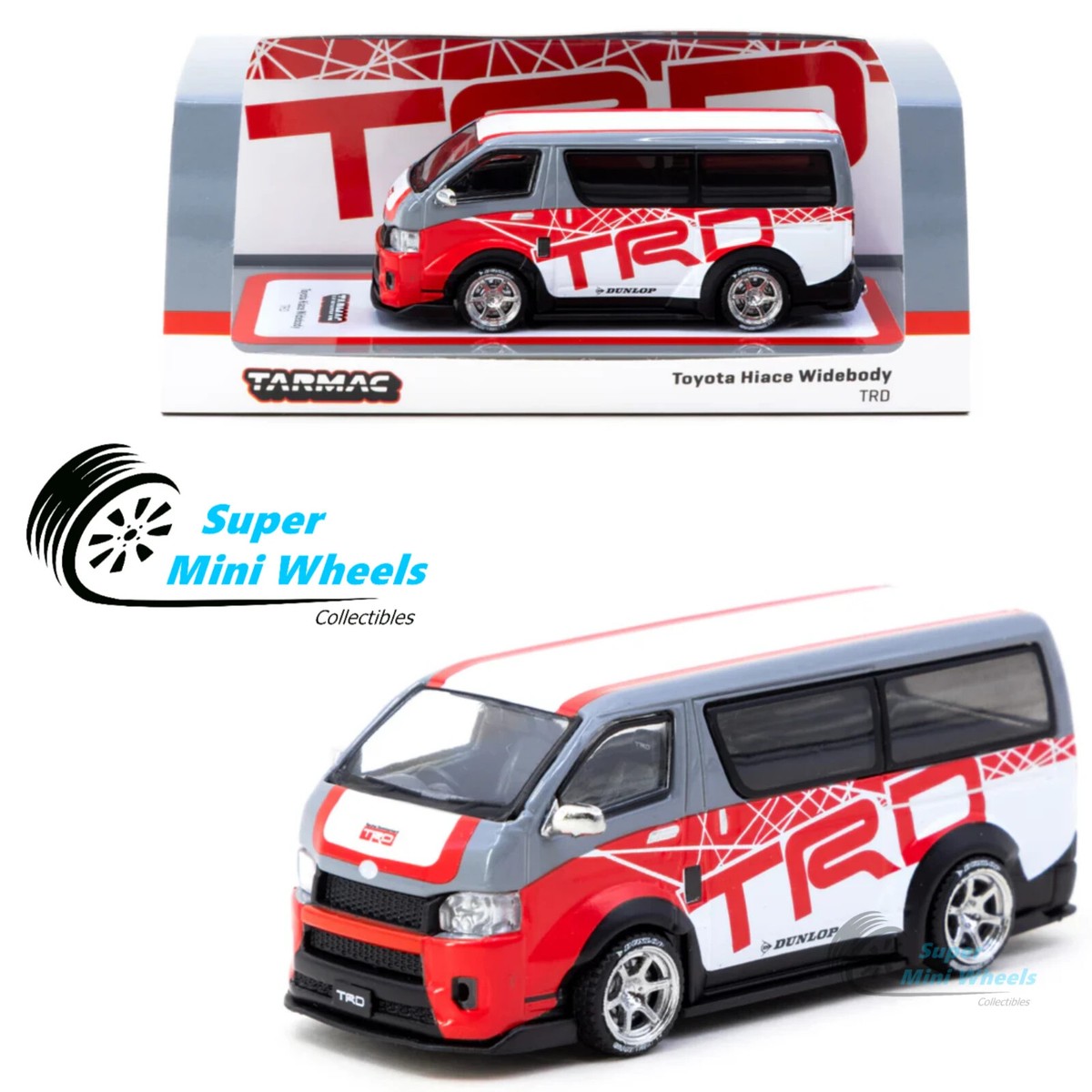 Tarmac Works 1:64 Toyota Hiace Widebody TRD | eBay