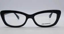 JONO HENNESSY Australia Womens 8193 / 300 Black Patterned Glasses Frames 50/18