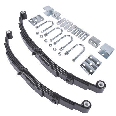 #ad 3500lb Single Trailer Axle Suspension Kit 1750lb Leaf Springs amp; Hanger Kit $76.99