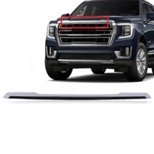 Fits GMC Yukon XL 2021-2024 Front Upper Hood Molding Trim Chrome Factory Style