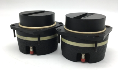 JBL 077 ツイーター 2個1ペア、オリジナル JBL 077 Pair 8-Ohm Tweeters Unit Vintage Sound Walking Tested From