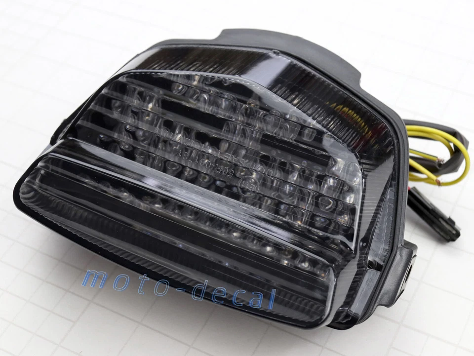 Lámparas traseras LED luz trasera interna Señales de giro para 2008-2016 2012 CBR CBR1000RR Foto 4 de 4