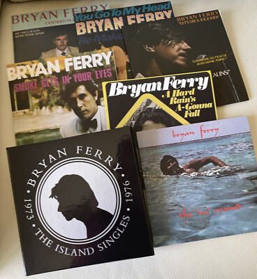 Bryan Ferry The Island Singles 1973-1976 RSD 2016 Box Set 6 x 7  45 s  SEALED 