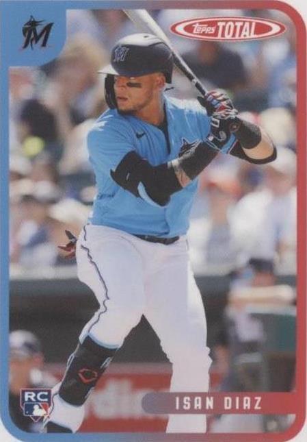 2020 Topps Total - Isan Diaz #7 - 1 of 1