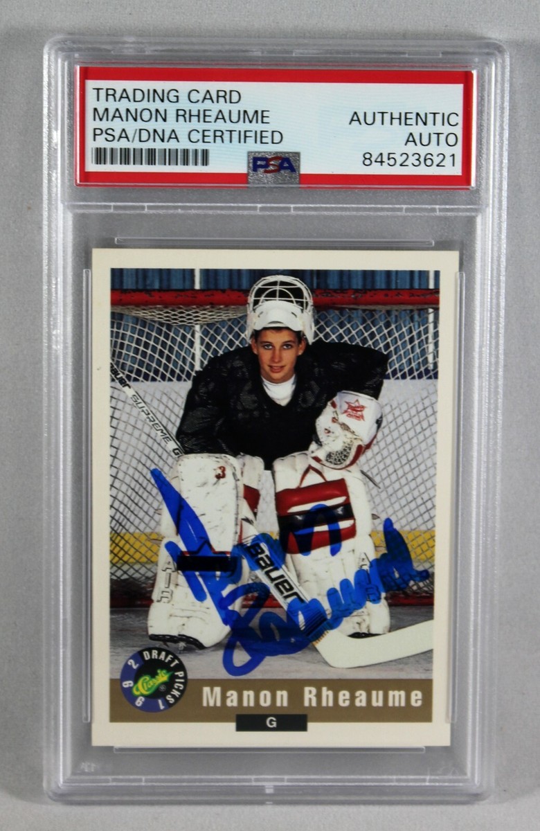 Manon Rheaume Rookie Manon Rheaume Rookie Card